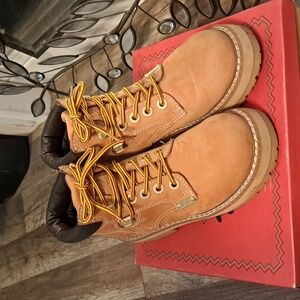 Vintage Riverstone chunky lace up boots